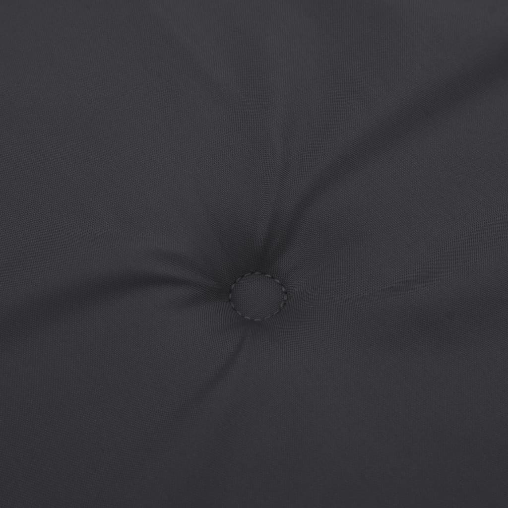 vidaXL Tuinstoelkussens lage rug 2 st 100x50x3 cm oxford stof zwart