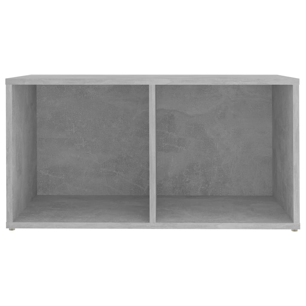 vidaXL Tv-meubelen 2 st 72x35x36,5 cm spaanplaat betongrijs