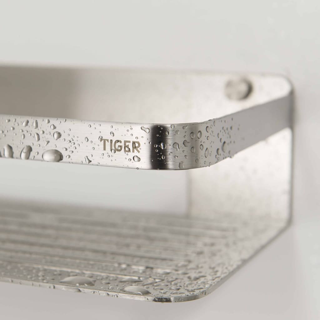 Tiger Badkorf Caddy zilver 1400030946