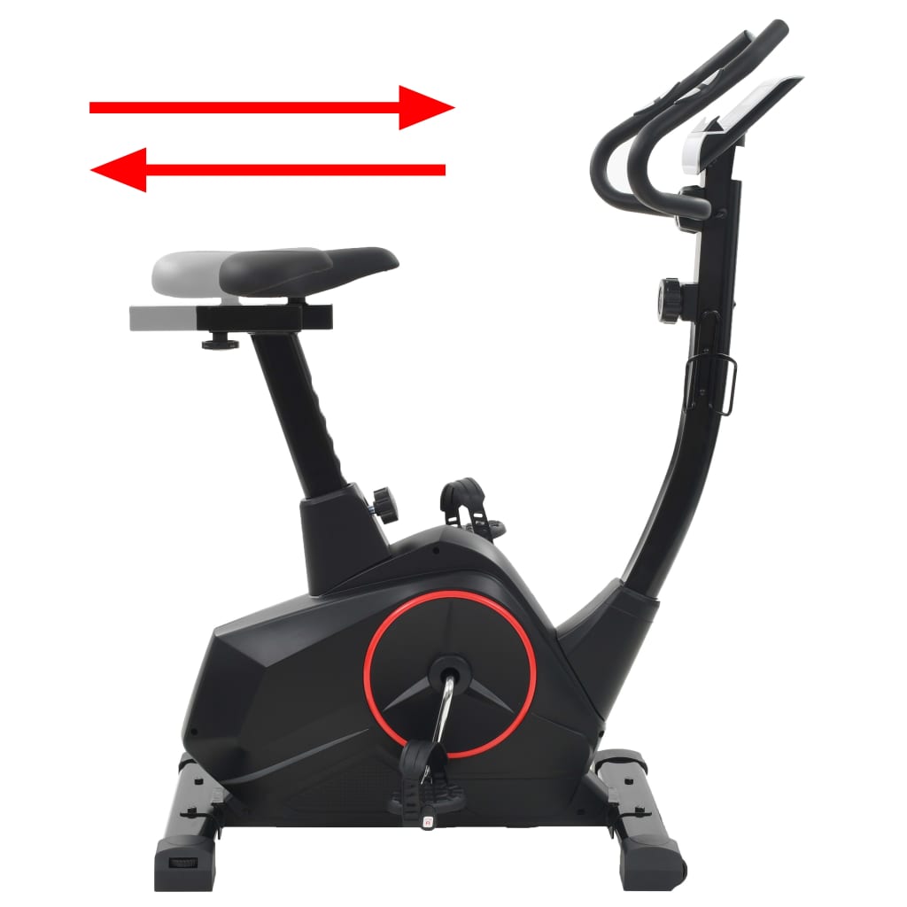 vidaXL Hometrainer magnetisch met hartslagmeter XL