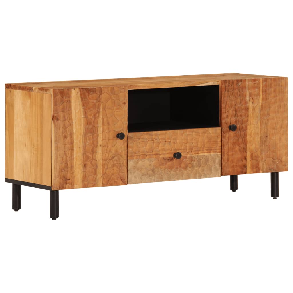 vidaXL Tv-meubel 105x33x46 cm massief acaciahout