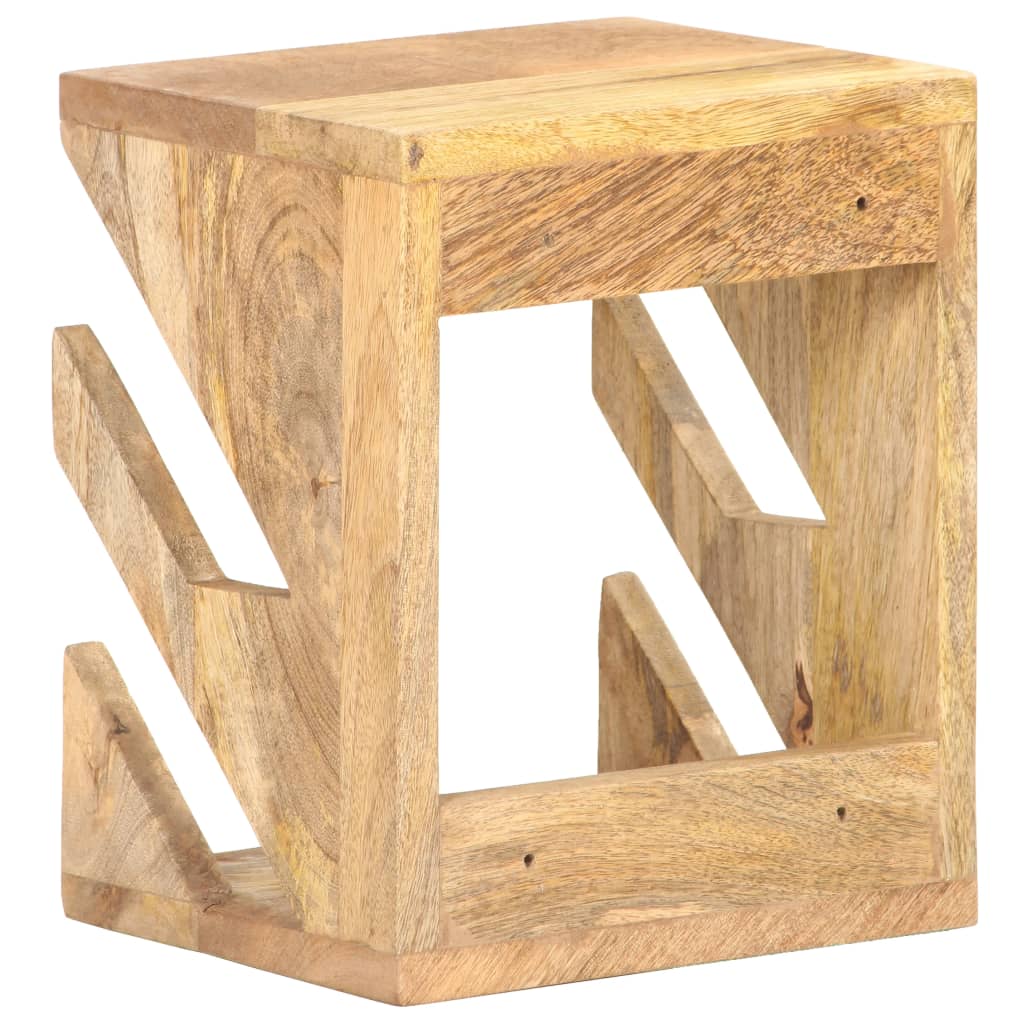 vidaXL Wandskateboardhouder 25x20x30 cm massief mangohout
