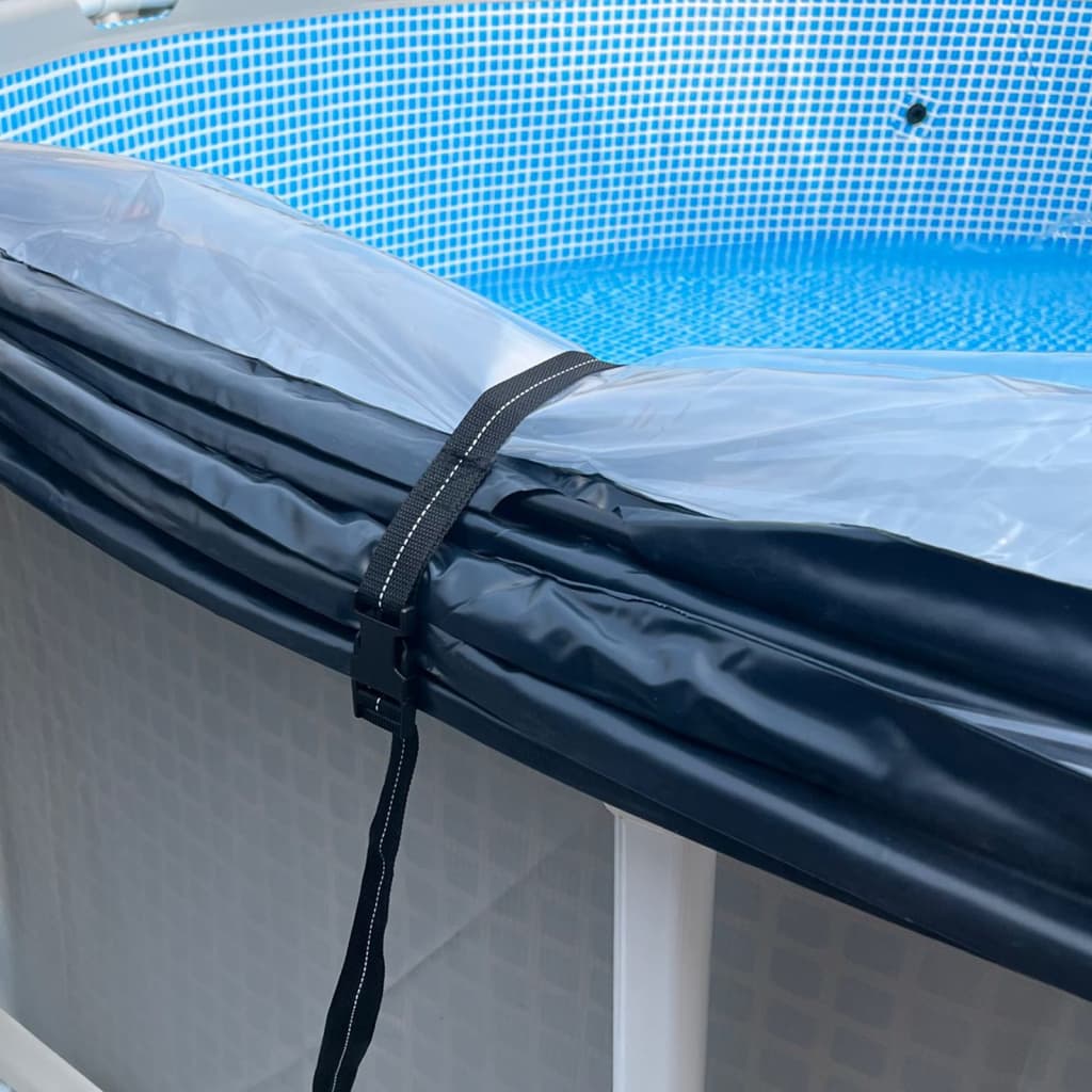 vidaXL Zwembadbeugel voor overkapping staal