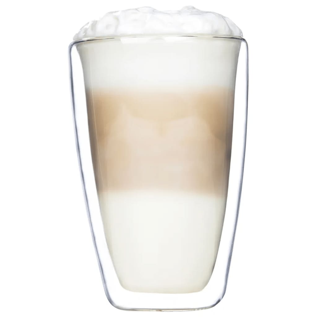HI 2-delige Glazenset latte macchiato 400 ml transparant