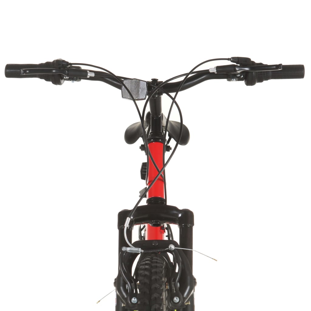 vidaXL Mountainbike 21 versnellingen 26 inch wielen 49 cm rood