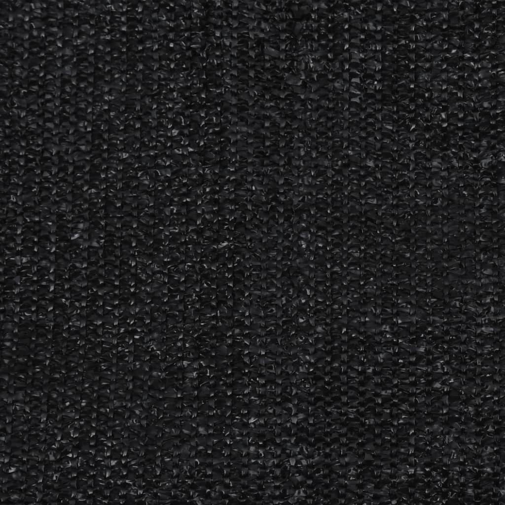 vidaXL Rolgordijn voor buiten 100x140 cm zwart