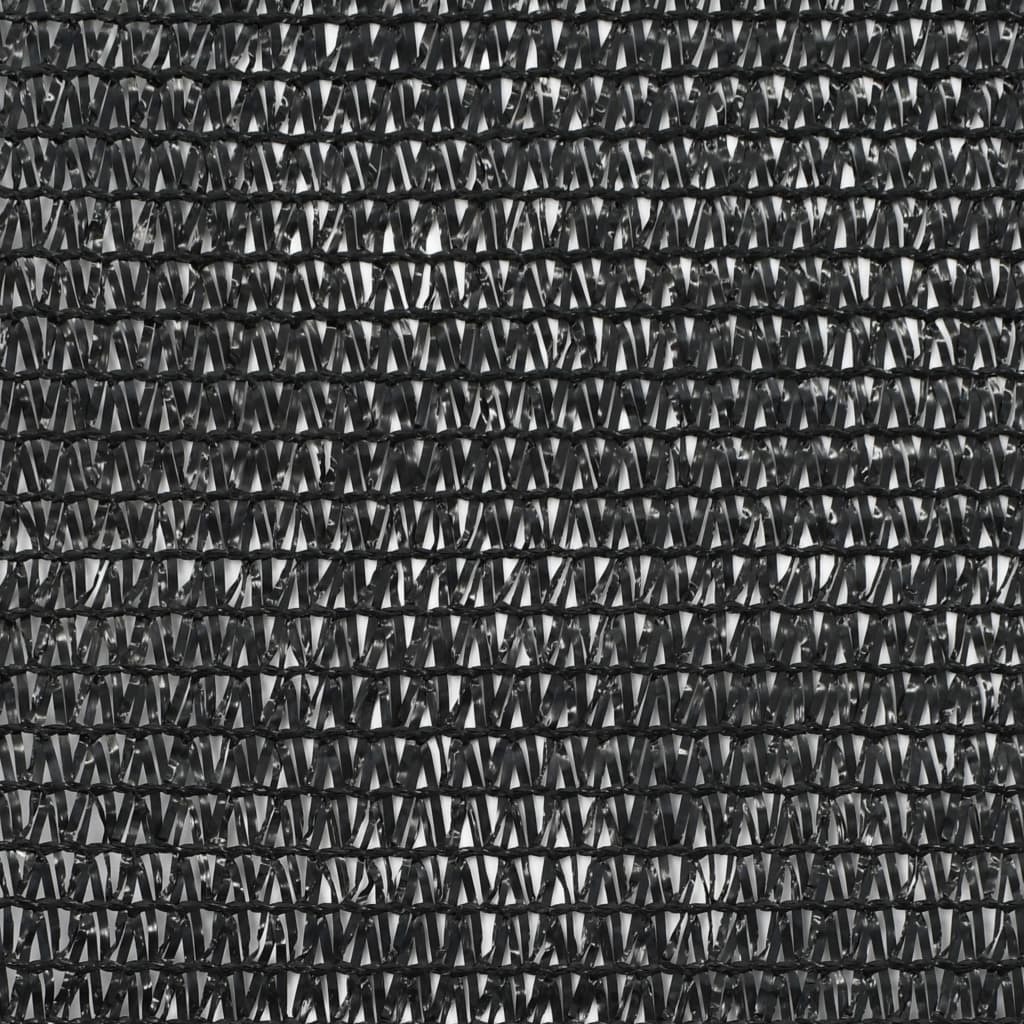 vidaXL Tennisscherm 1,4x100 m HDPE zwart