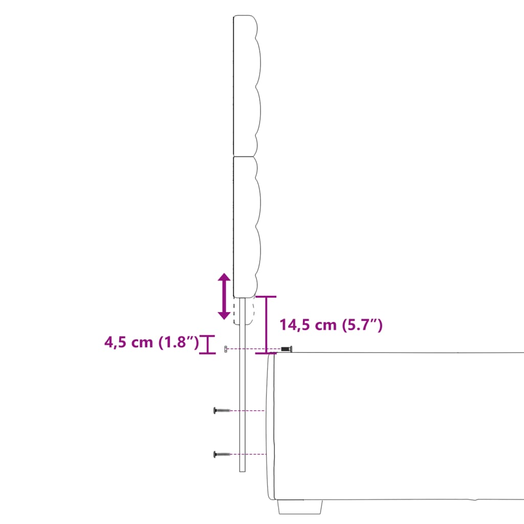 vidaXL Boxspring met matras fluweel lichtgrijs 90x190 cm