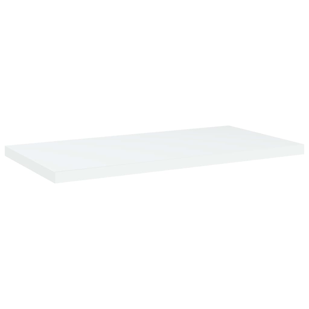 vidaXL Wandschappen 4 st 40x20x1,5 cm bewerkt hout wit