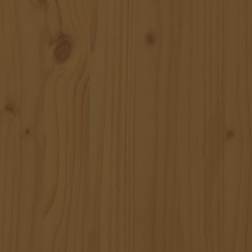vidaXL Tuinvoetenbank 120x80 cm massief grenenhout honingbruin