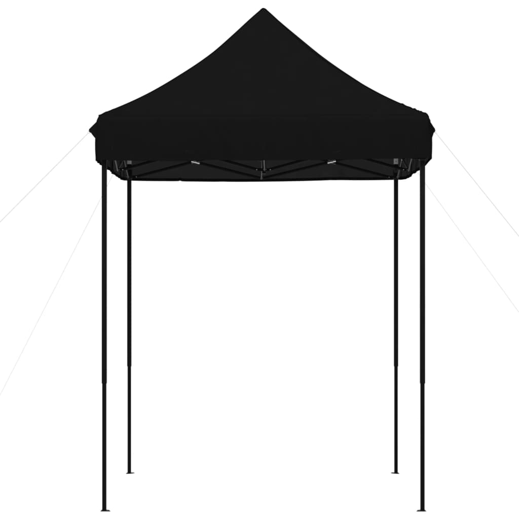 vidaXL Partytent inklapbaar pop-up 200x200x306 cm zwart