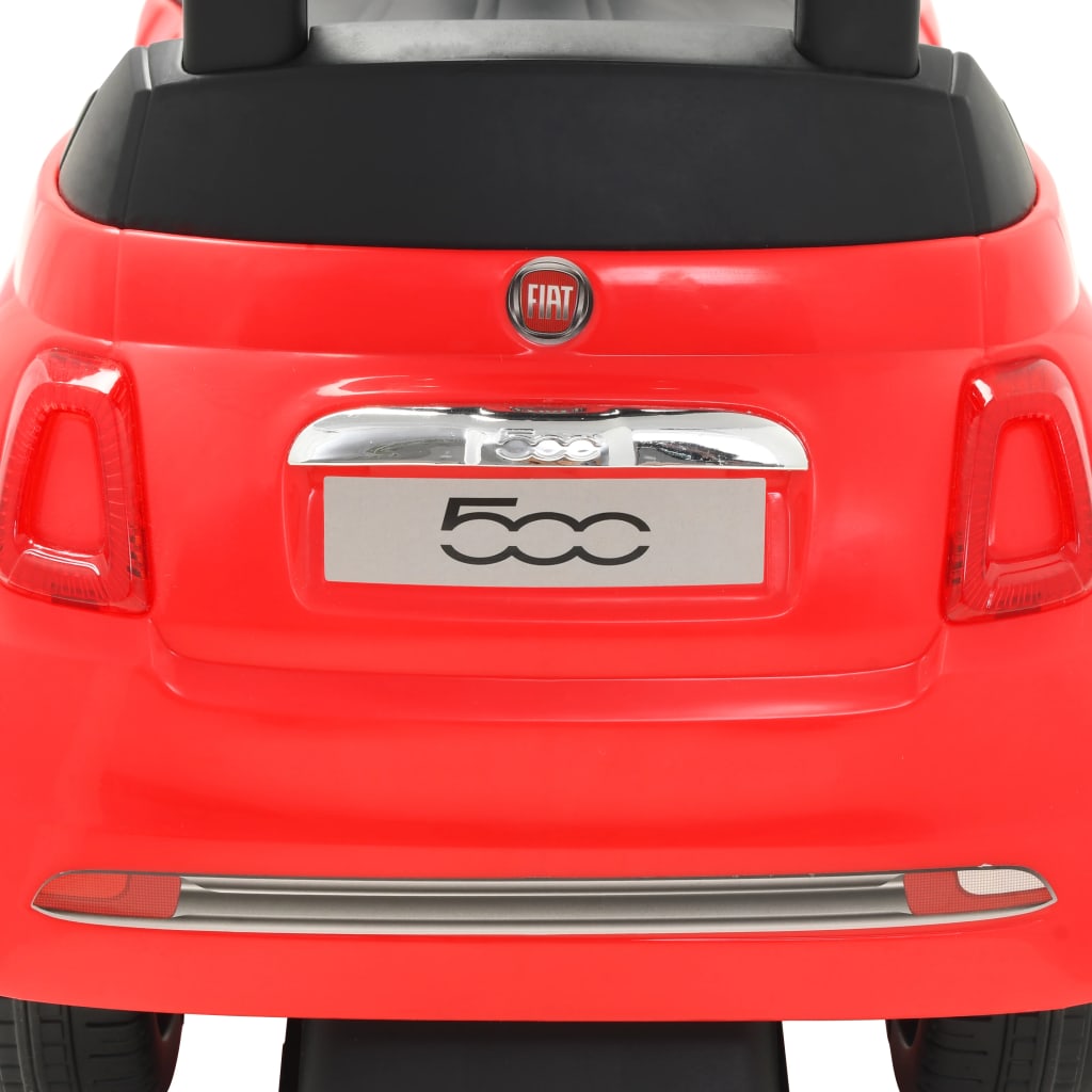 vidaXL Loopauto Fiat 500 rood