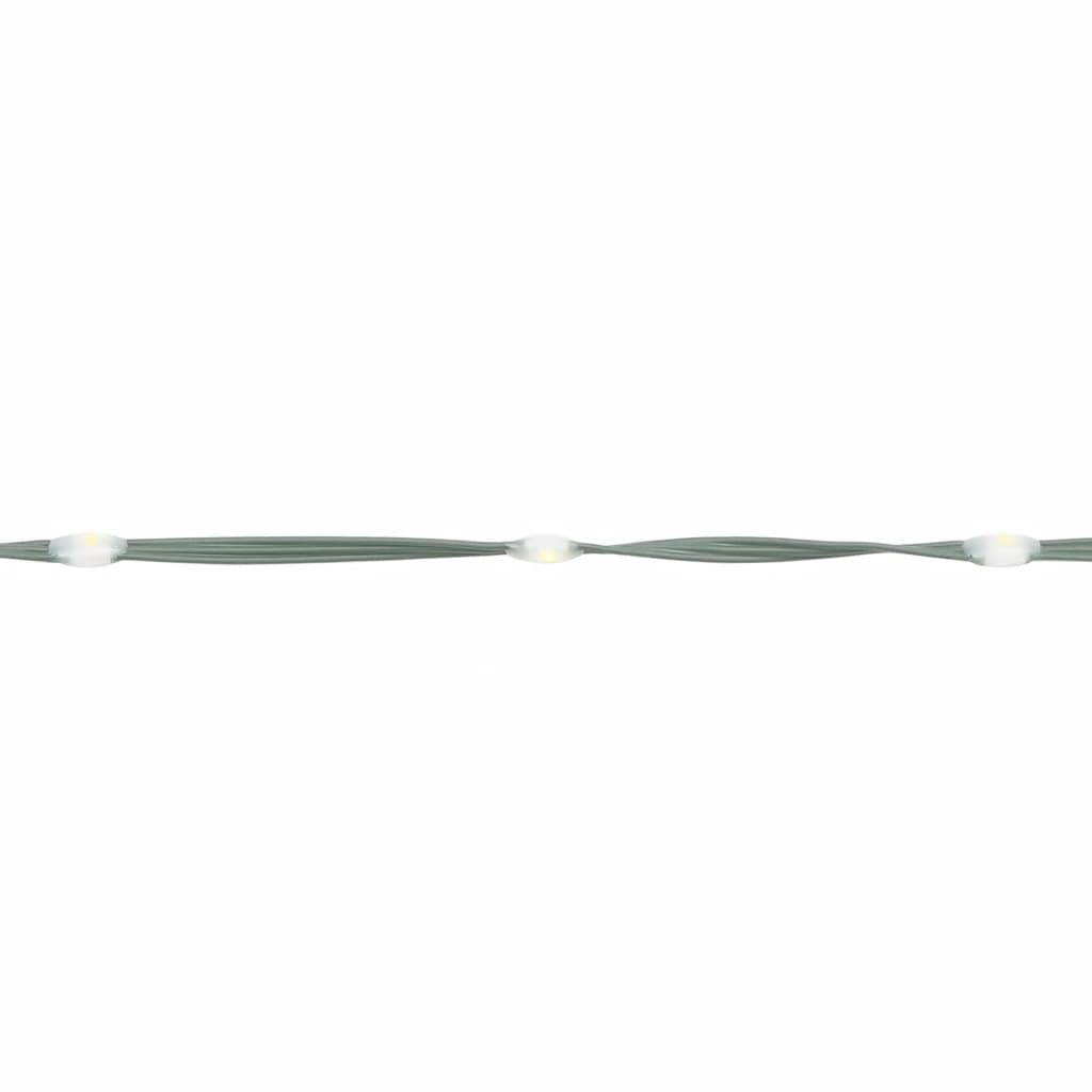 vidaXL Kegelkerstboom 200 LED's warmwit 70x180 cm