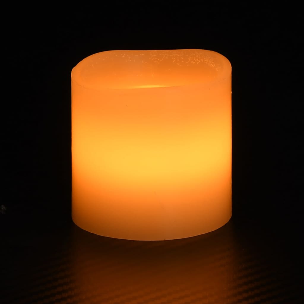 vidaXL Kaarsen 12 st LED warmwit