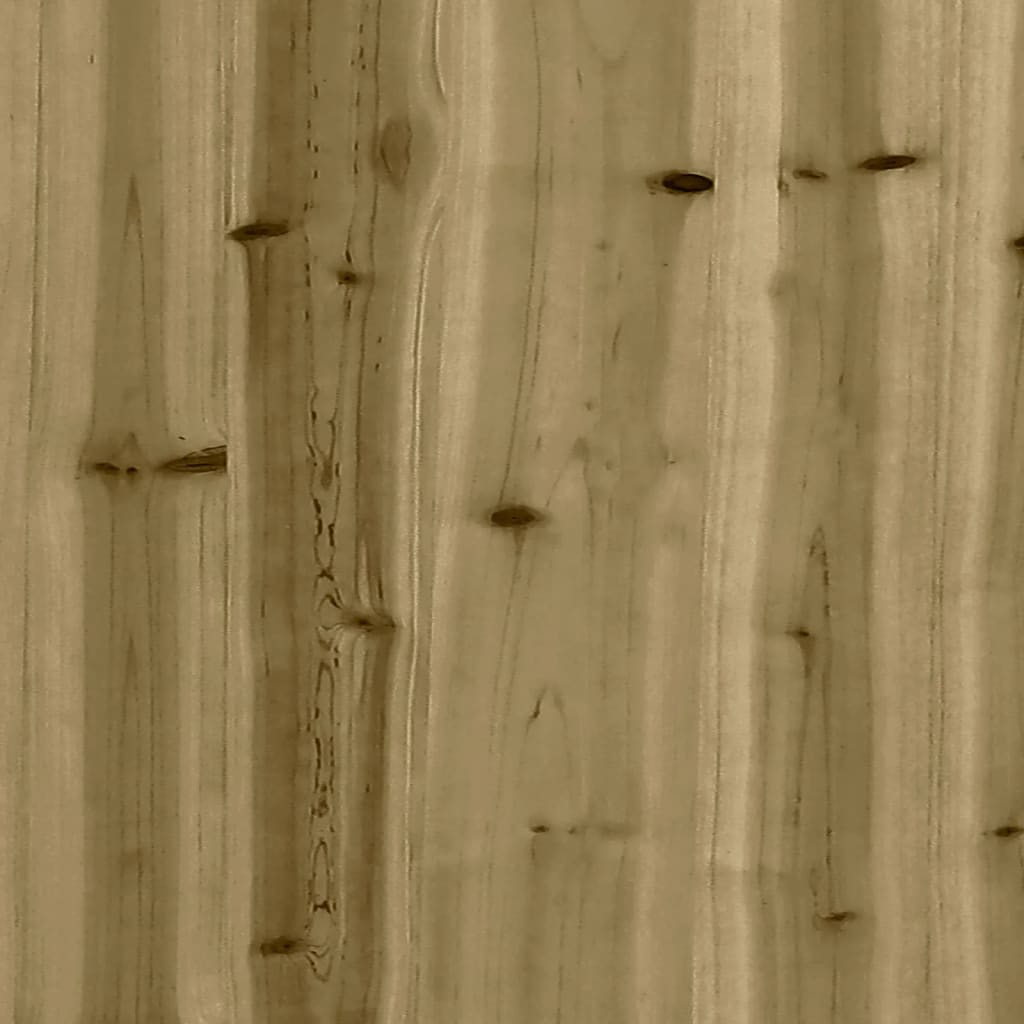 vidaXL Speelhuis 52,5x110,5x214 cm geïmpregneerd grenenhout