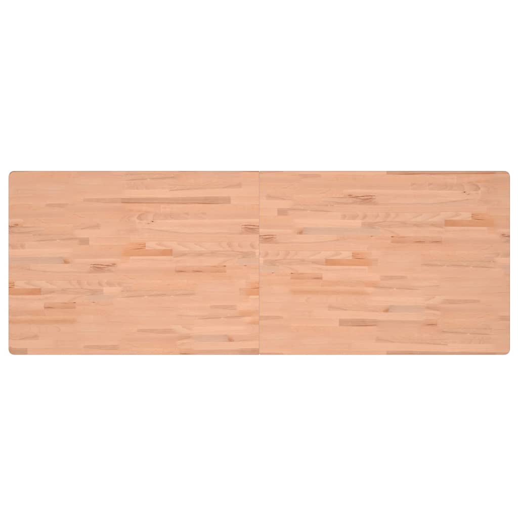 vidaXL Bureaublad 150x55x2,5 cm massief beukenhout