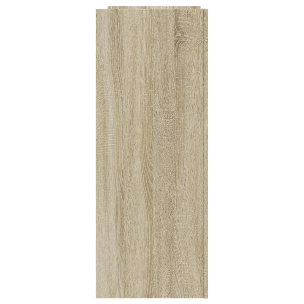 vidaXL Wandtafel 100x35x90 cm bewerkt hout sonoma eikenkleurig