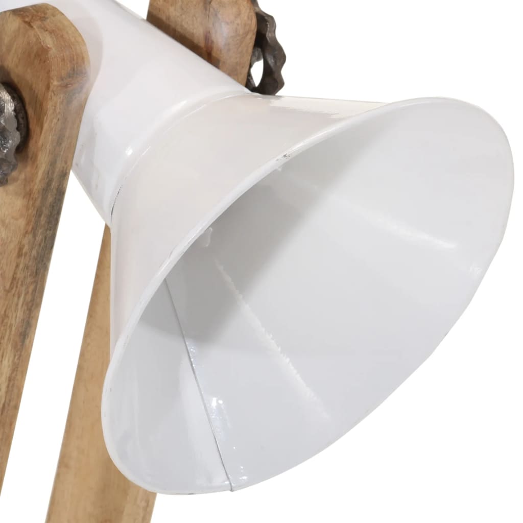 vidaXL Bureaulamp 25 W E27 23x13x52 cm wit