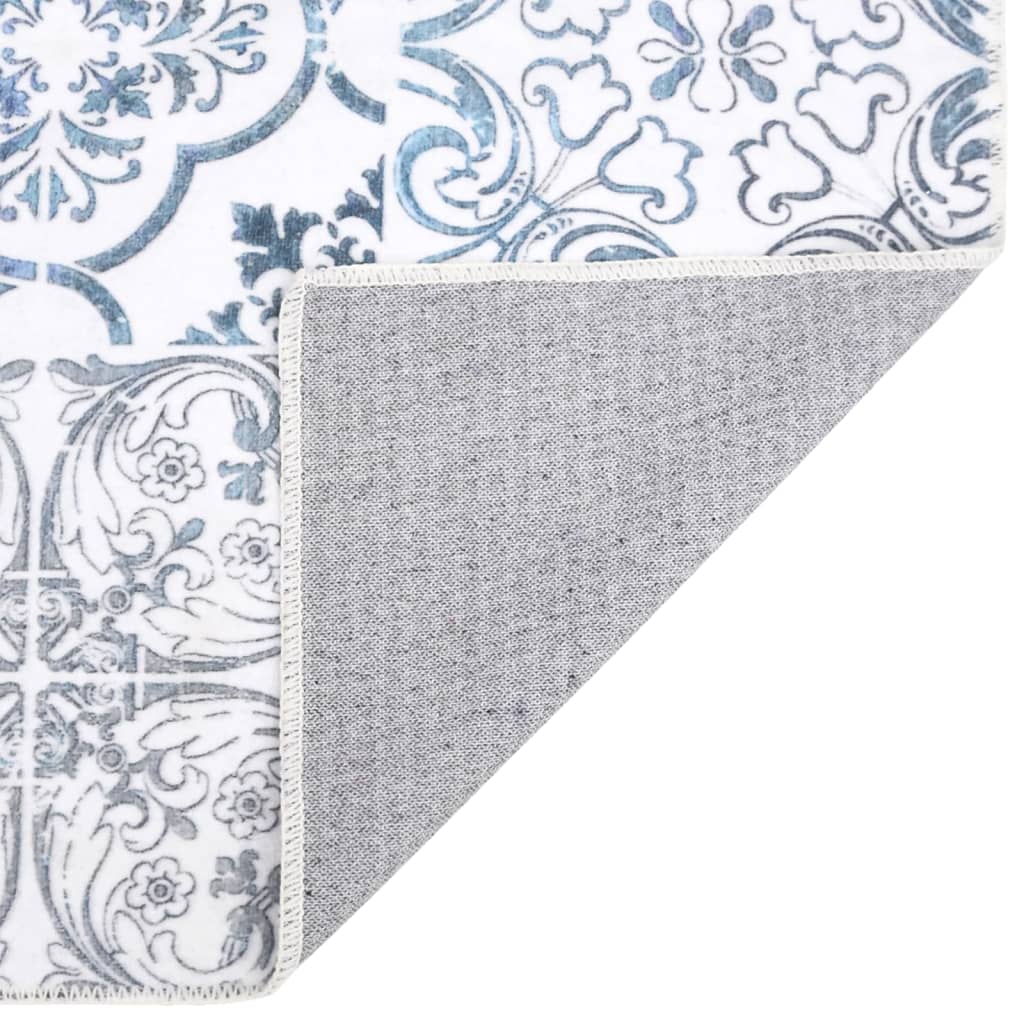 vidaXL Tapijtloper bedrukt wasbaar opvouwbaar 60x300 cm polyester