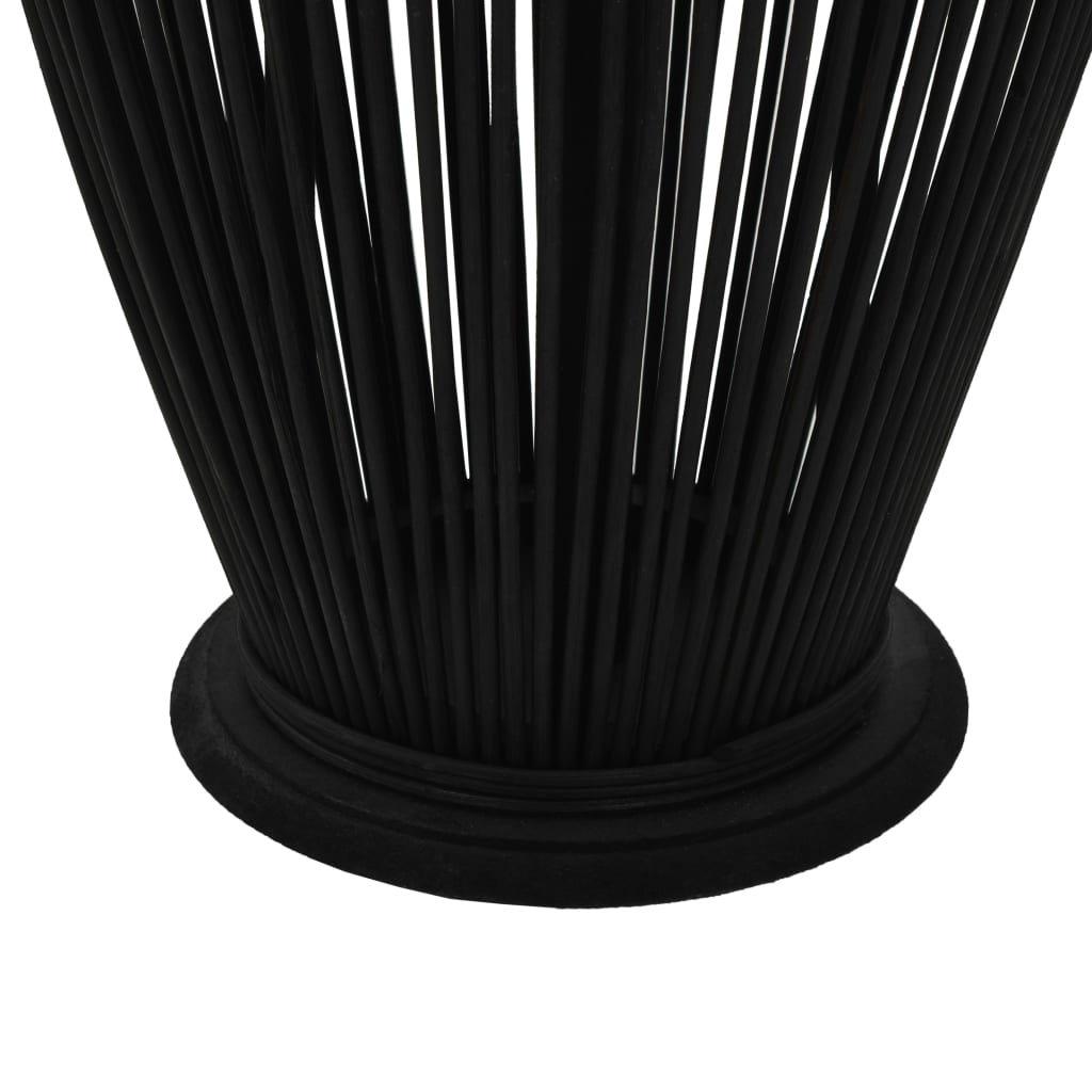 vidaXL Lantaarnhouder hangend 95 cm bamboe zwart