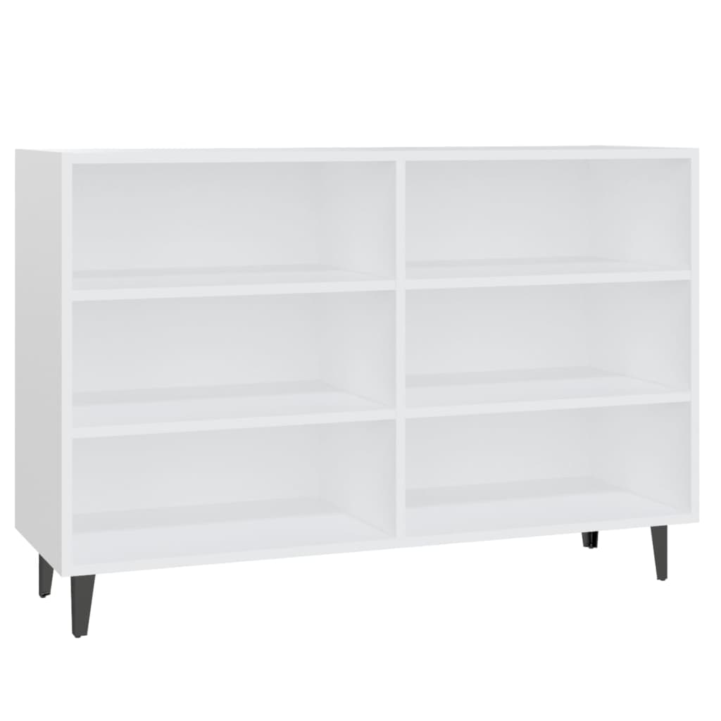 vidaXL Dressoir 103,5x35x70 cm spaanplaat wit