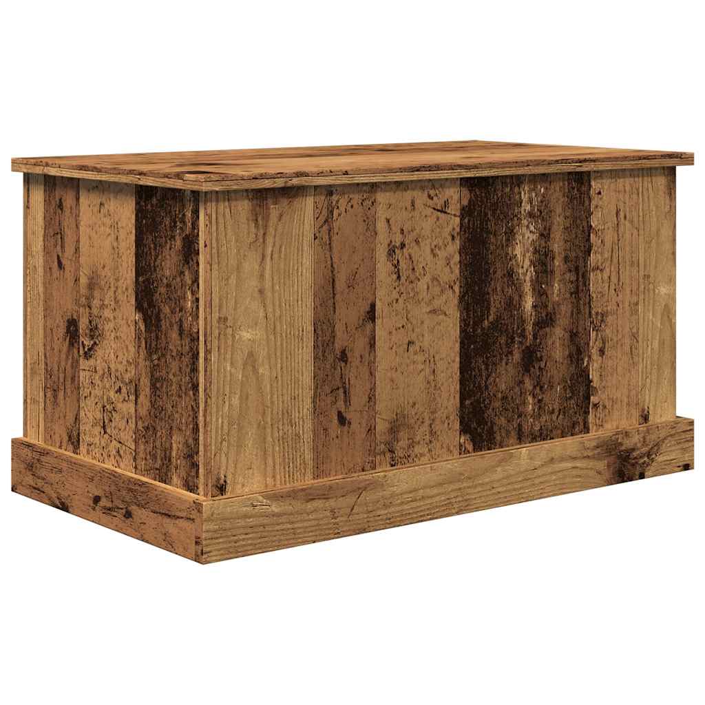 vidaXL Opbergbox 70x40x38 cm bewerkt hout zwart