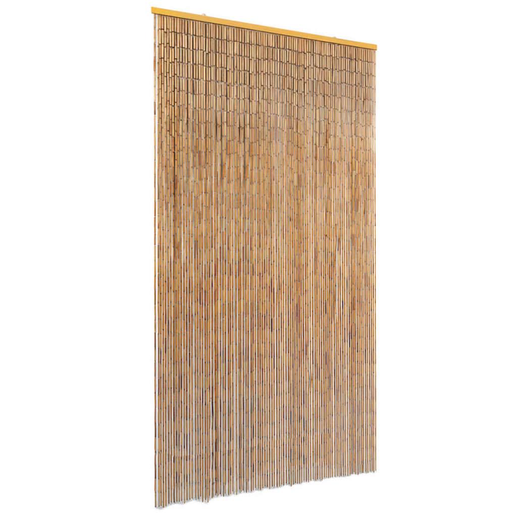 vidaXL Vliegengordijn 100x220 cm bamboe