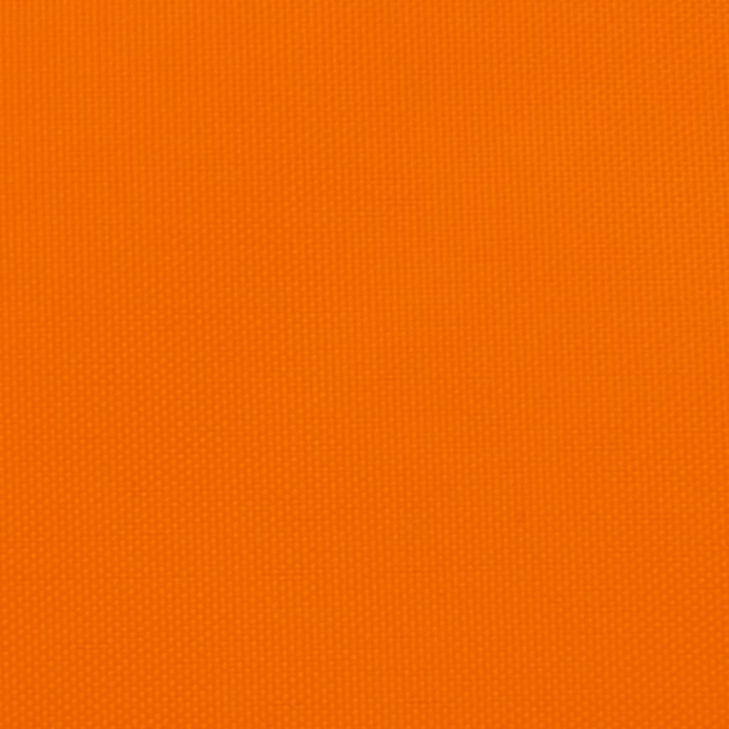 vidaXL Zonnescherm driehoekig 4x5x6,4 m oxford stof oranje