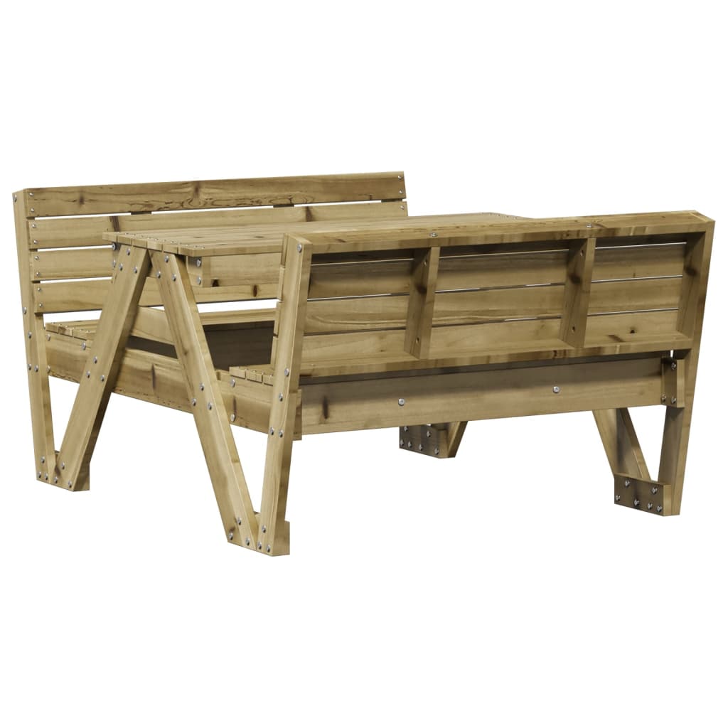 vidaXL Picknicktafel voor kinderen 88x122x58 cm geïmpregneerd hout