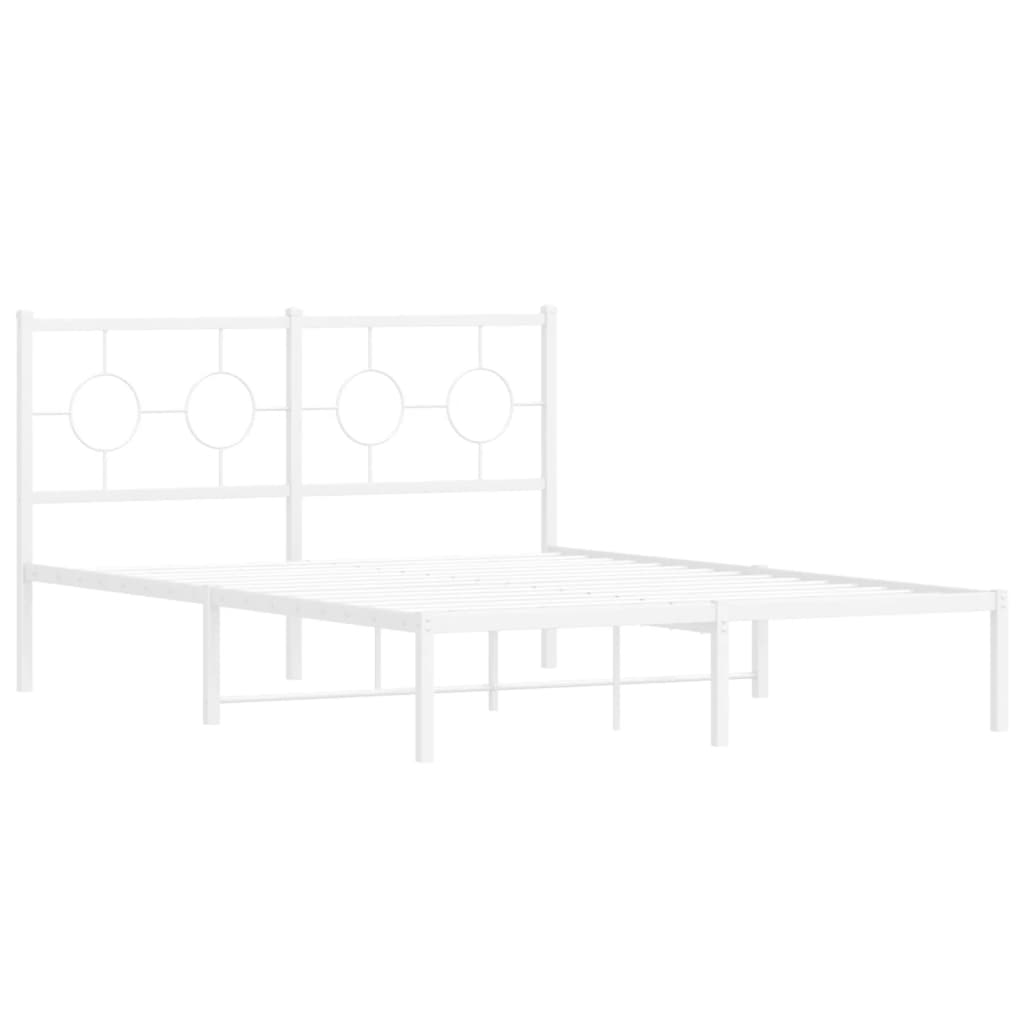 vidaXL Bedframe zonder matras stof donkergrijs 180x200 cm, bed, bed ombouw, twijfelaar bed, bedbodem, slaapkamermeubel, 2 persoonsbed, tweepersoonsbed