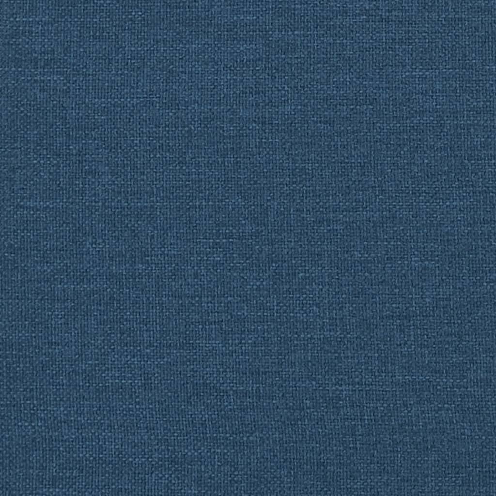 vidaXL 2-delige Loungeset stof blauw