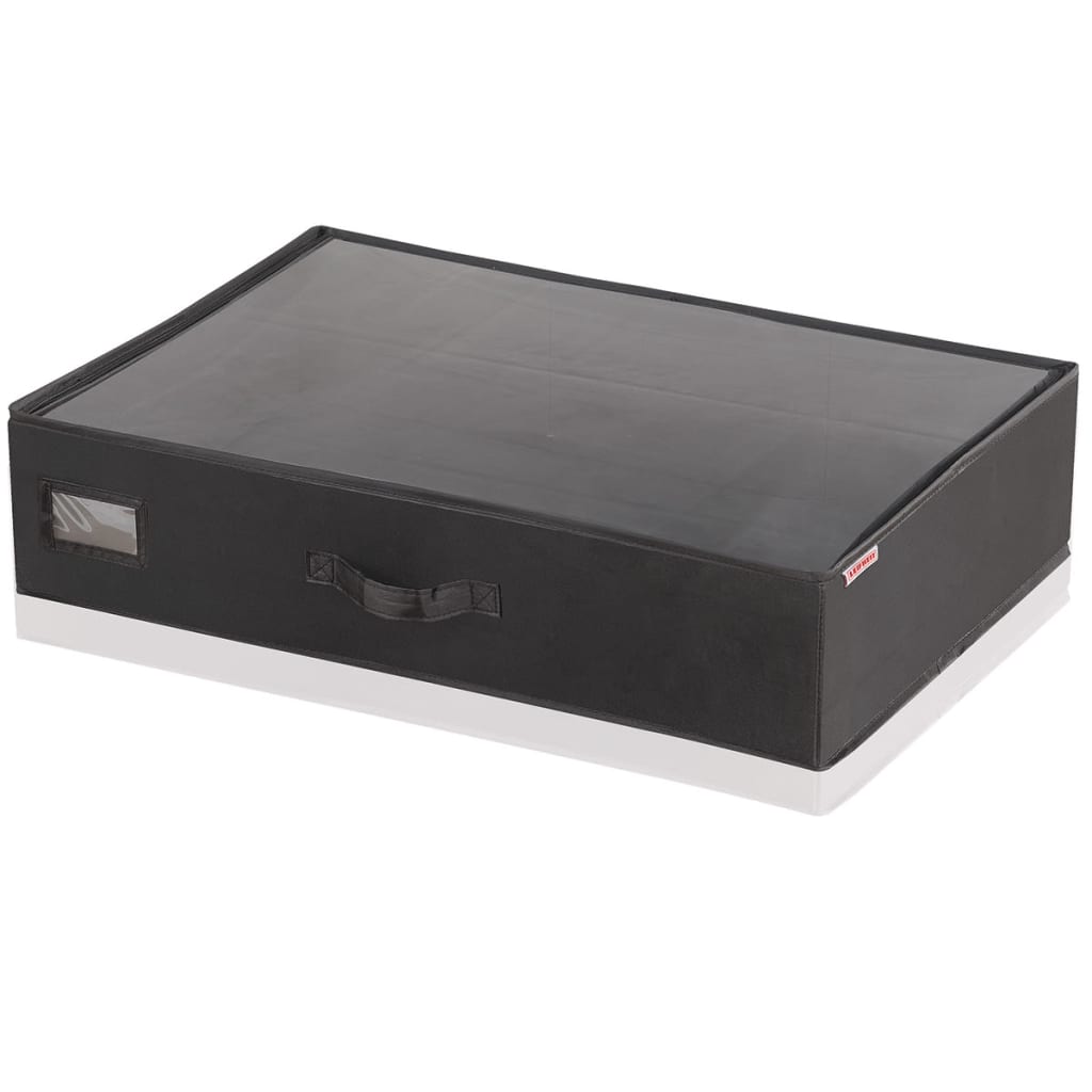bal Flitsend Afdaling Leifheit Opbergbox voor onder bed klein zwart 64x45x15 cm 80013 online  kopen | vidaXL.be