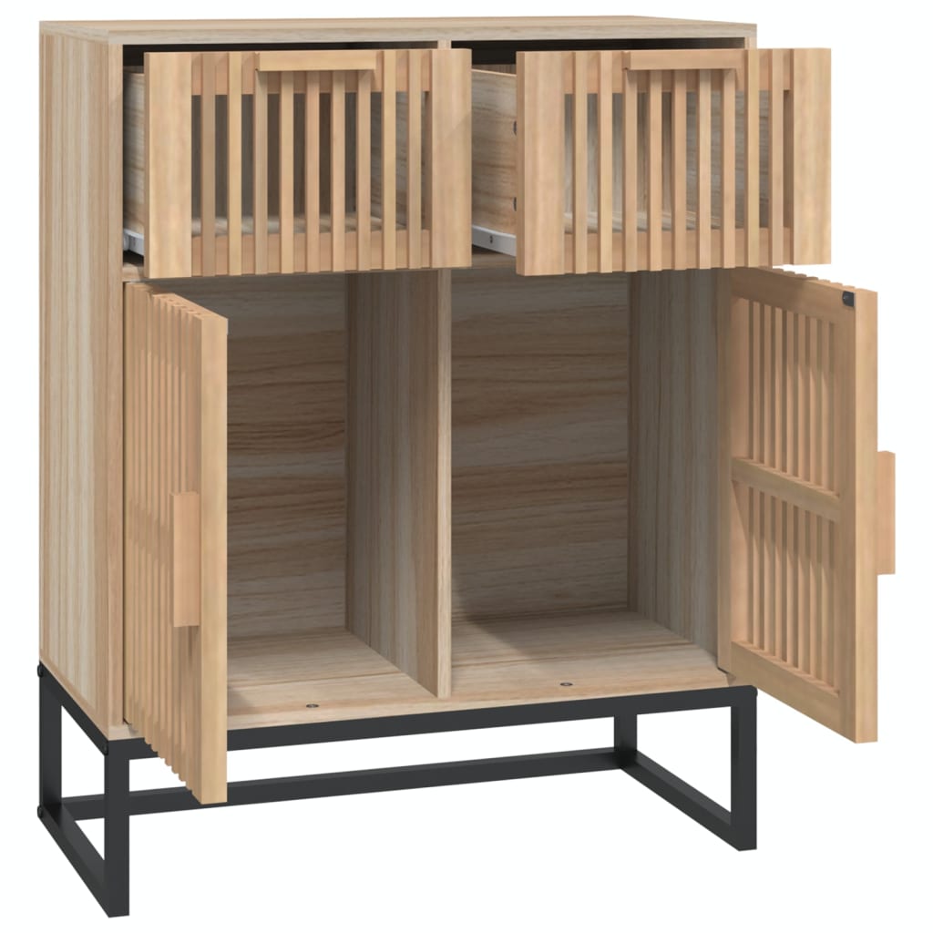 vidaXL Dressoir 60x30x75 cm bewerkt hout