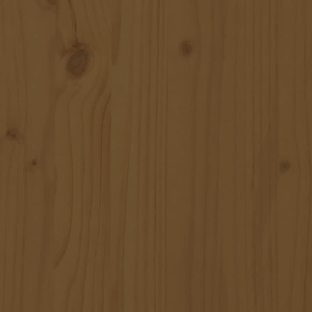 vidaXL Tuinmiddenbank 120x80 cm massief grenenhout honingbruin