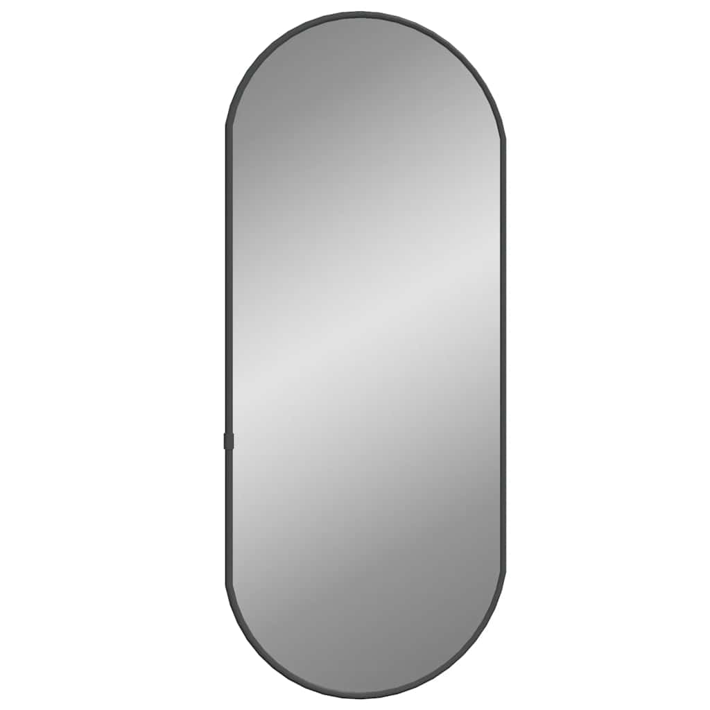 vidaXL Wandspiegel 50 x 100 cm gehard glas, Moderne wandspiegel, elegante reflecterende decoratie, minimalistische badkamer, stijlvol voor binnen voor thuisverbetering
