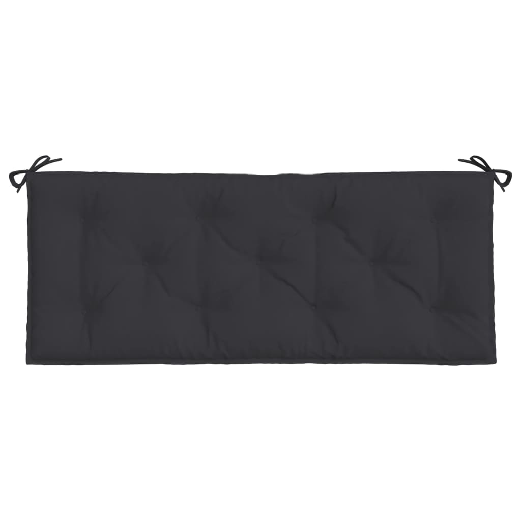 vidaXL Tuinbankkussen 120x50x7 cm oxford stof zwart