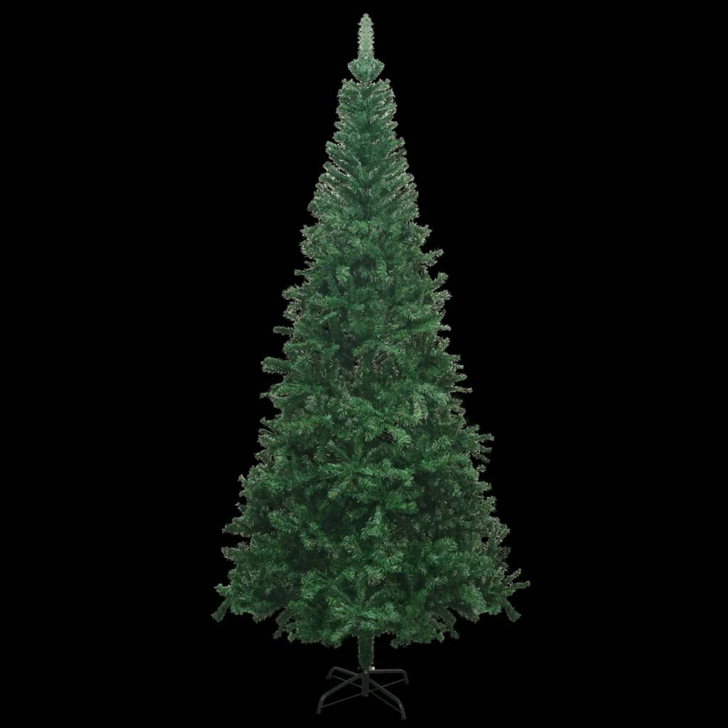 vidaXL Kunstkerstboom met verlichting L 240 cm groen