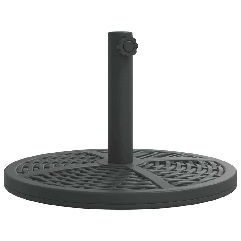 vidaXL Parasolvoet voor stok van Ø38 / 48 mm 12 kg rond