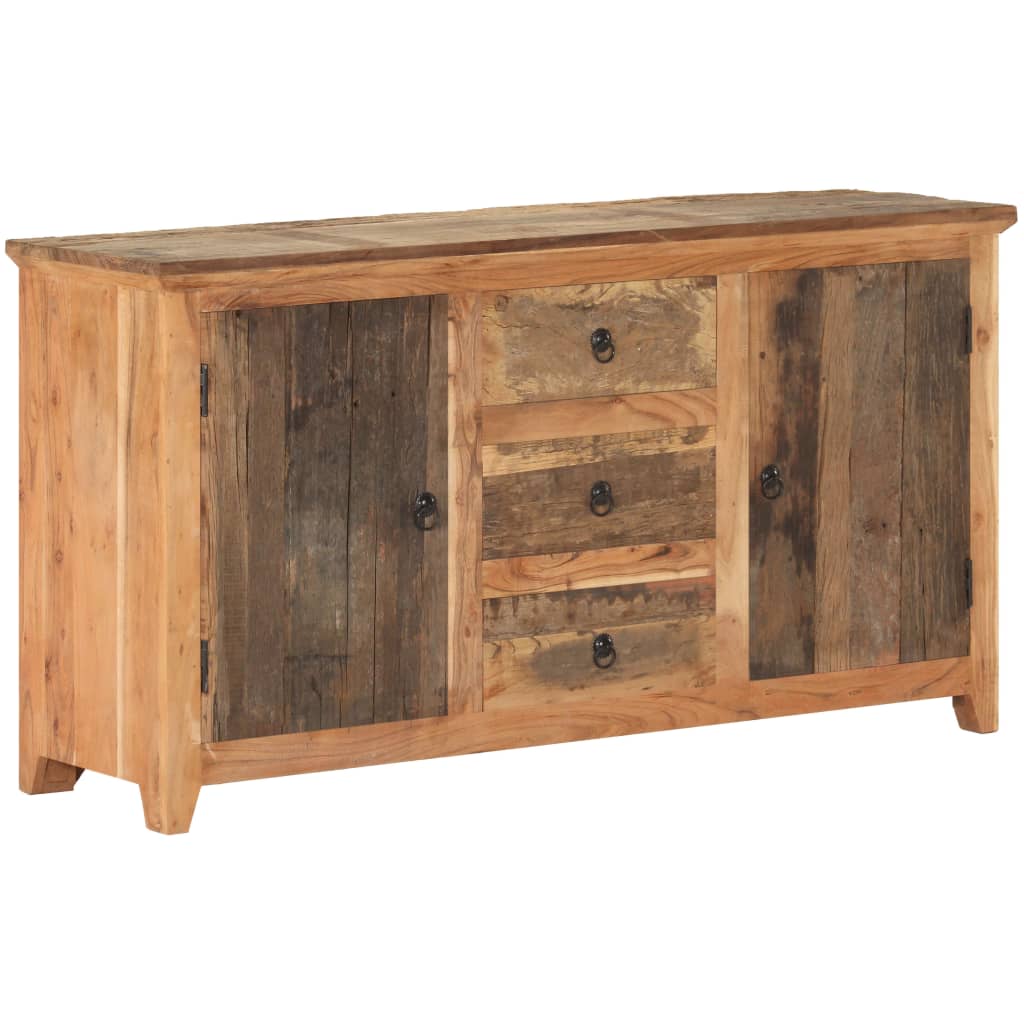 vidaXL Dressoir 140x40x75 cm massief gerecycled hout