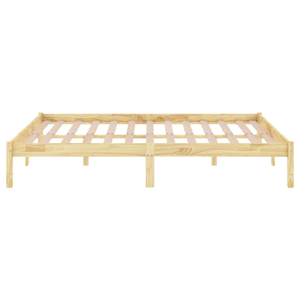 vidaXL Bedframe massief hout 180x200 cm