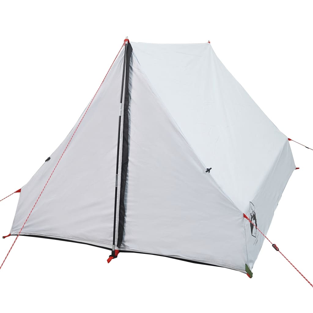 vidaXL Tent A-frame 2-persoons waterdicht verduisterend stof wit