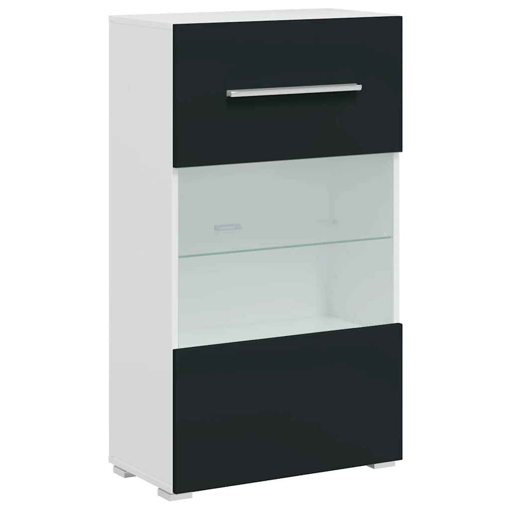 vidaXL 5-delige Tv-meubels met LED-verlichting bewerkt hout matindigo