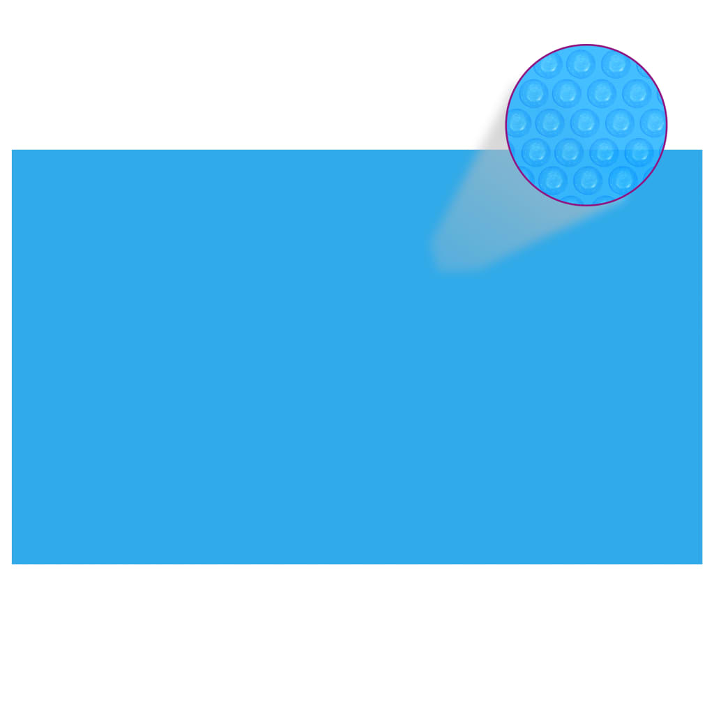 vidaXL Zwembadhoes rechthoekig 500x300 cm PE blauw