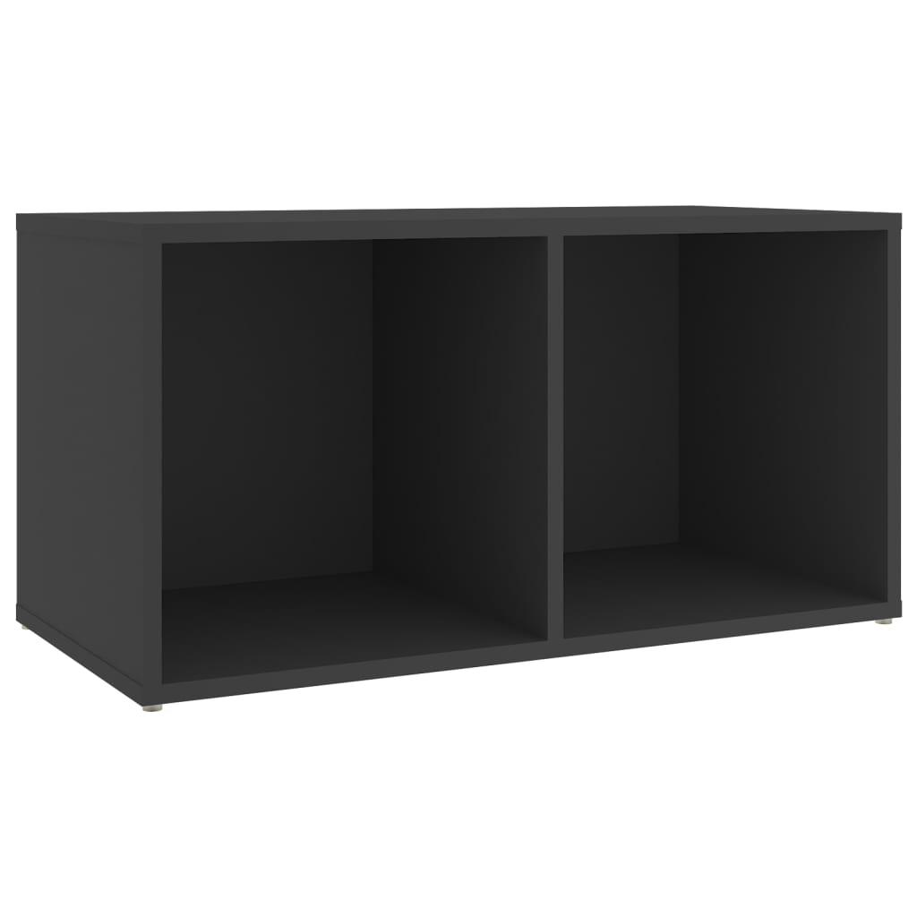 vidaXL Tv-meubelen 2 st 72x35x36,5 cm bewerkt hout grijs