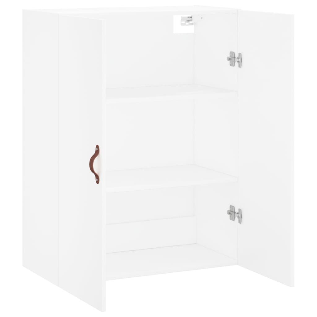 vidaXL Wandkast 69,5x34x90 cm wit